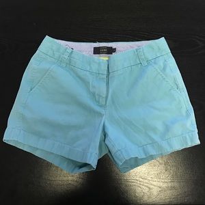 J Crew 3" Chino Shorts Size 2