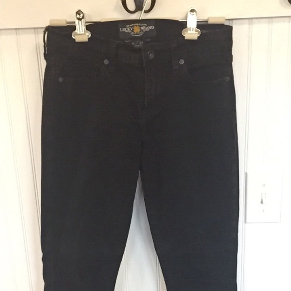 Lucky Brand black skinny jeans
