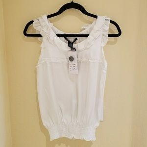 White (ecru) NWT top