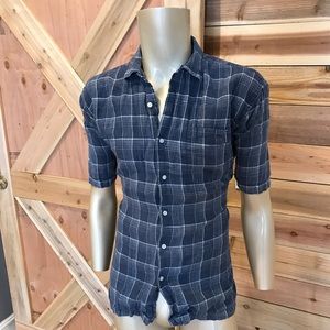 💥Vintage Men's Ralph Lauren 100% Linen Plaid
