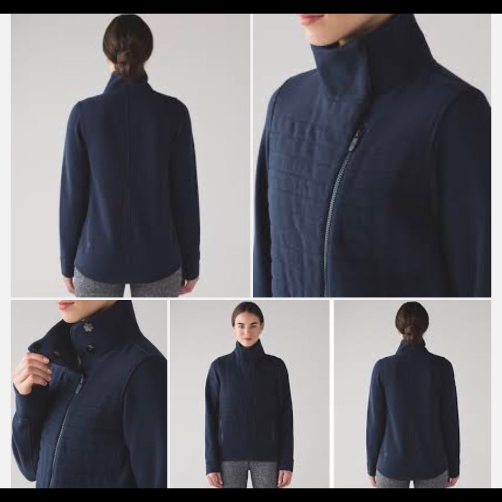 Brand NWT Lululemon Fleece be true jacket
