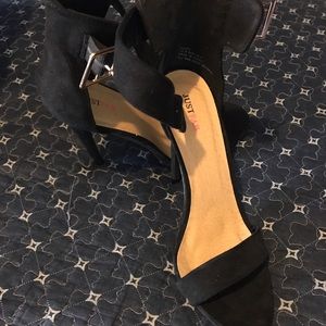Black heels