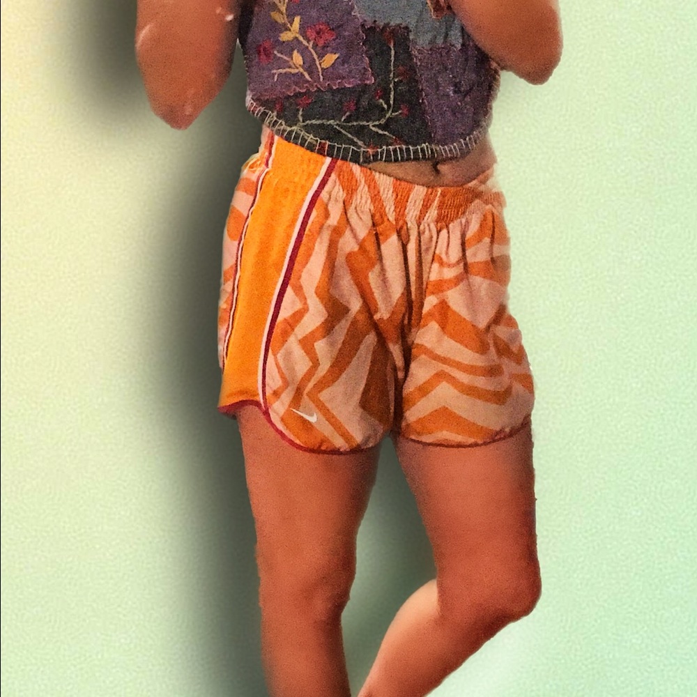 Pink and orange Nike dri-fit shorts!