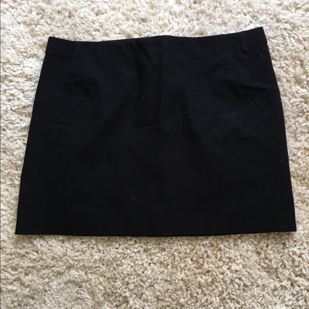 Bcbg mini skirt black