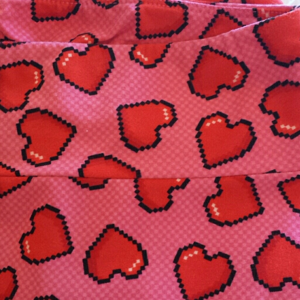 TC LuLaRoe Valentines leggings
