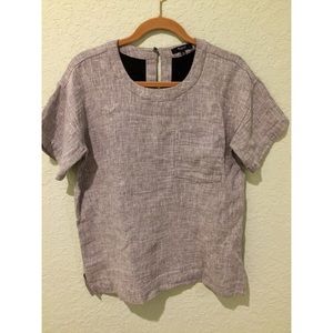 Madewell Tops - Madewell double-faced top with pocket Madewell Tops - Madewell double-faced top with pocket