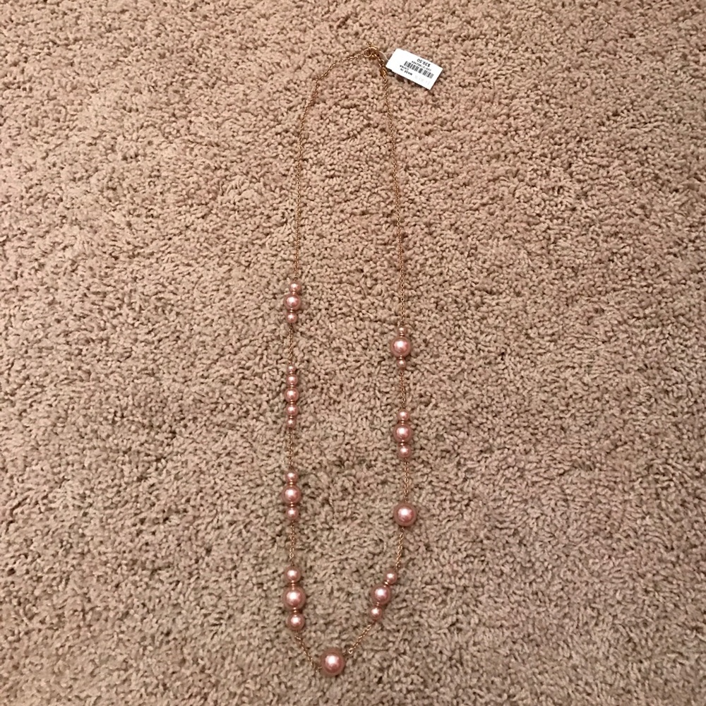 Pearl Long Necklace From J Crew