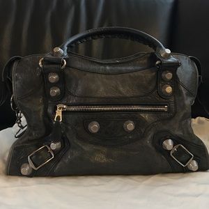Balenciaga giant city bag