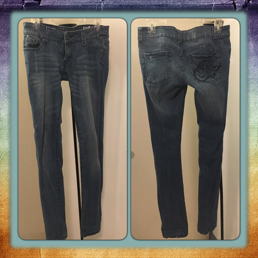 Fox Hesher Skinny Jeans