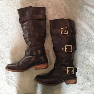 Coach brand riding boots size 6