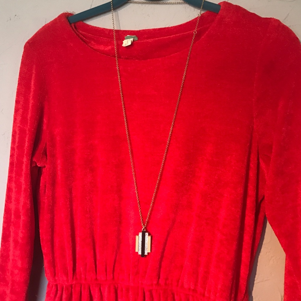 Sold!!!!!!!!!!!❤️❤️Vintage lush red dress❤️❤️