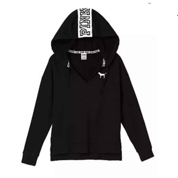 ❤️SOLD❤️Pink Victoria's Secret Pullover and Shorts - Picture 2 of 6