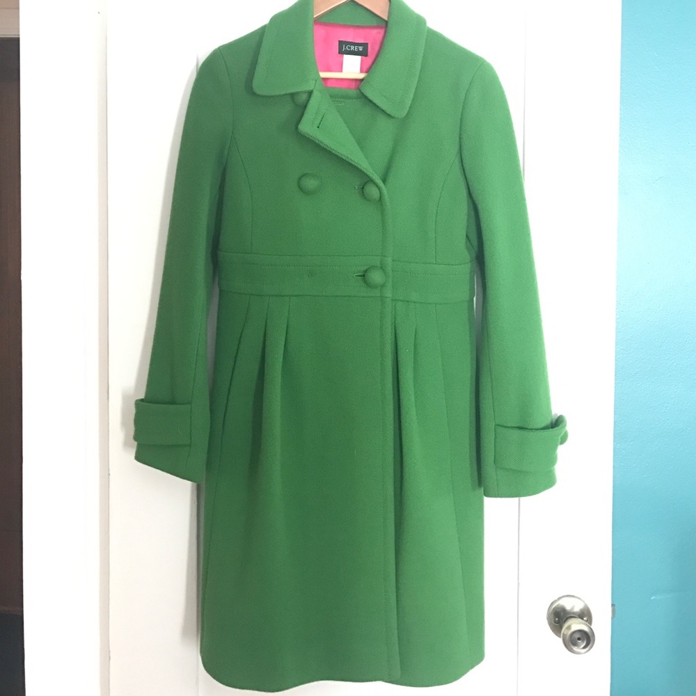 J.Crew wool coat princess cut