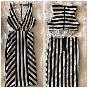 Foreign Exhange cut out dress!