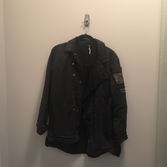 Free People Jackets & Blazers - Free People military jacket