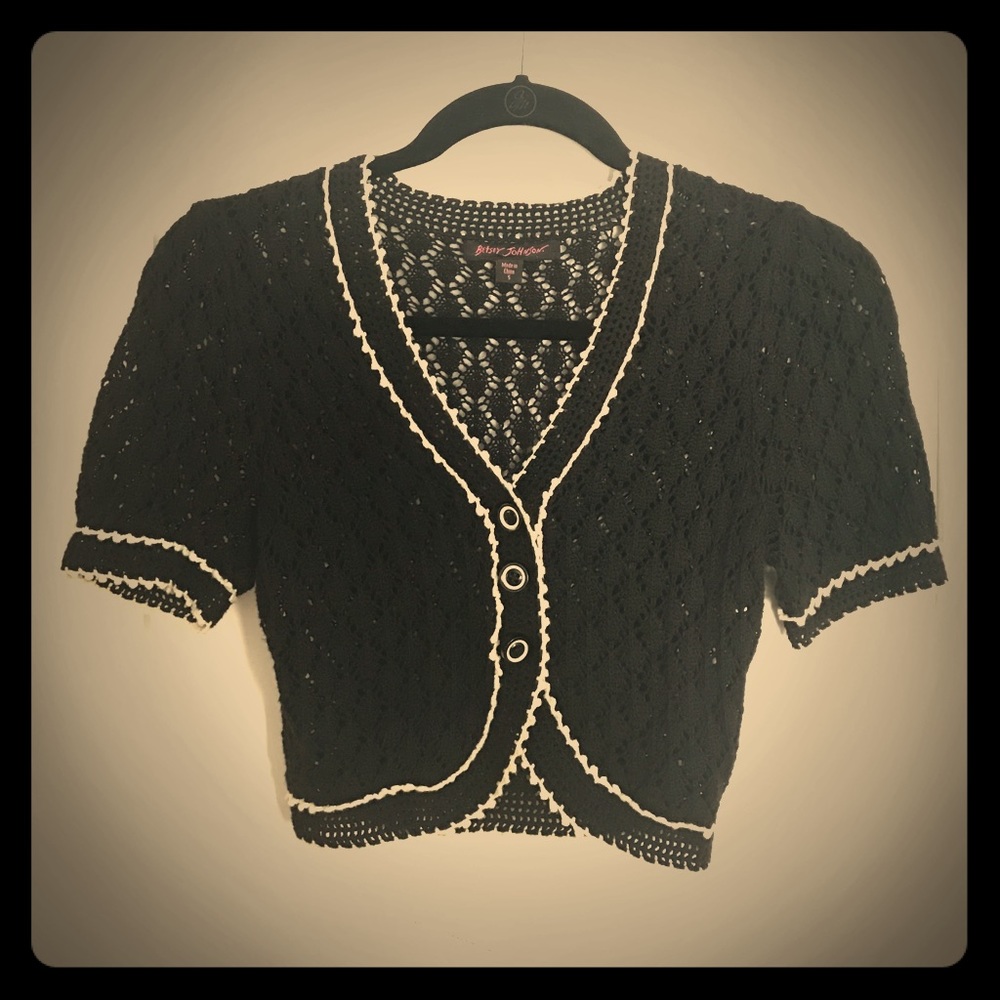 Betsey Johnson vintage crop