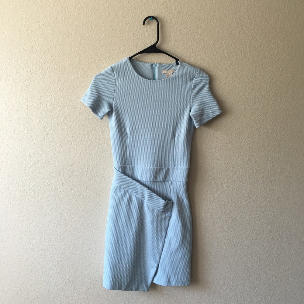 Pastel Blue Bodycon Dress
