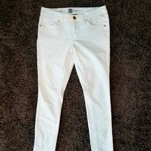 White Denim Skinny Jeans