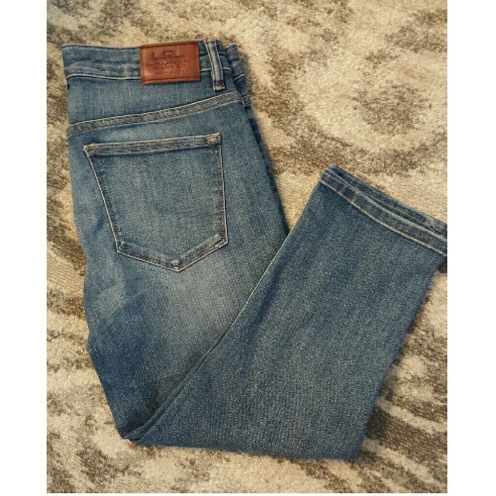 Distressed jeans