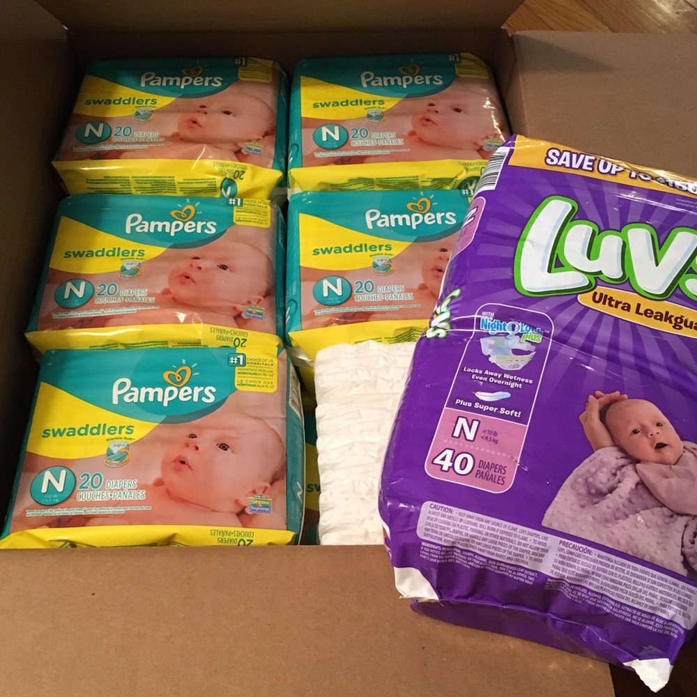 Newborn diapers
