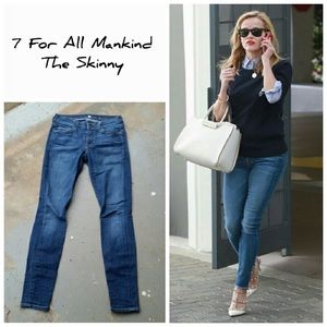 7 FOR ALL MANKIND 'THE SKINNY" JEANS