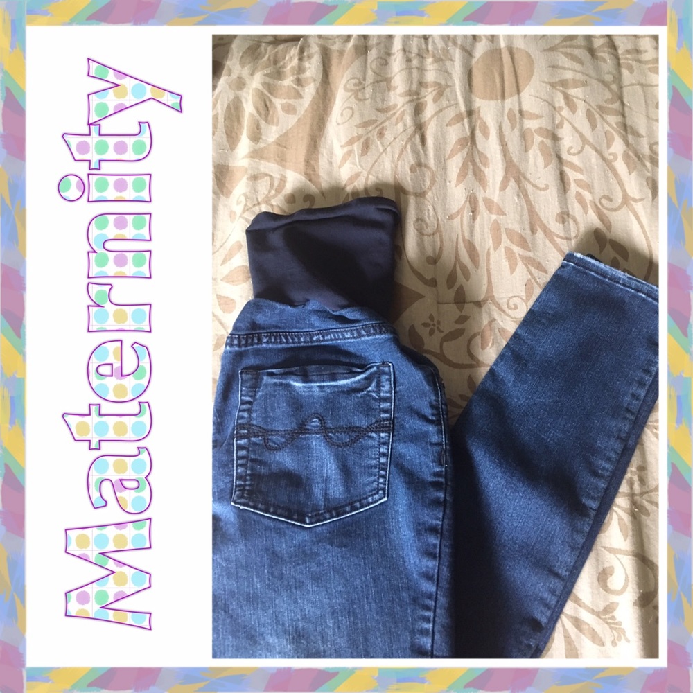 DONATED! Motherhood Maternity Skinny Jeans - Picture 1 of 7