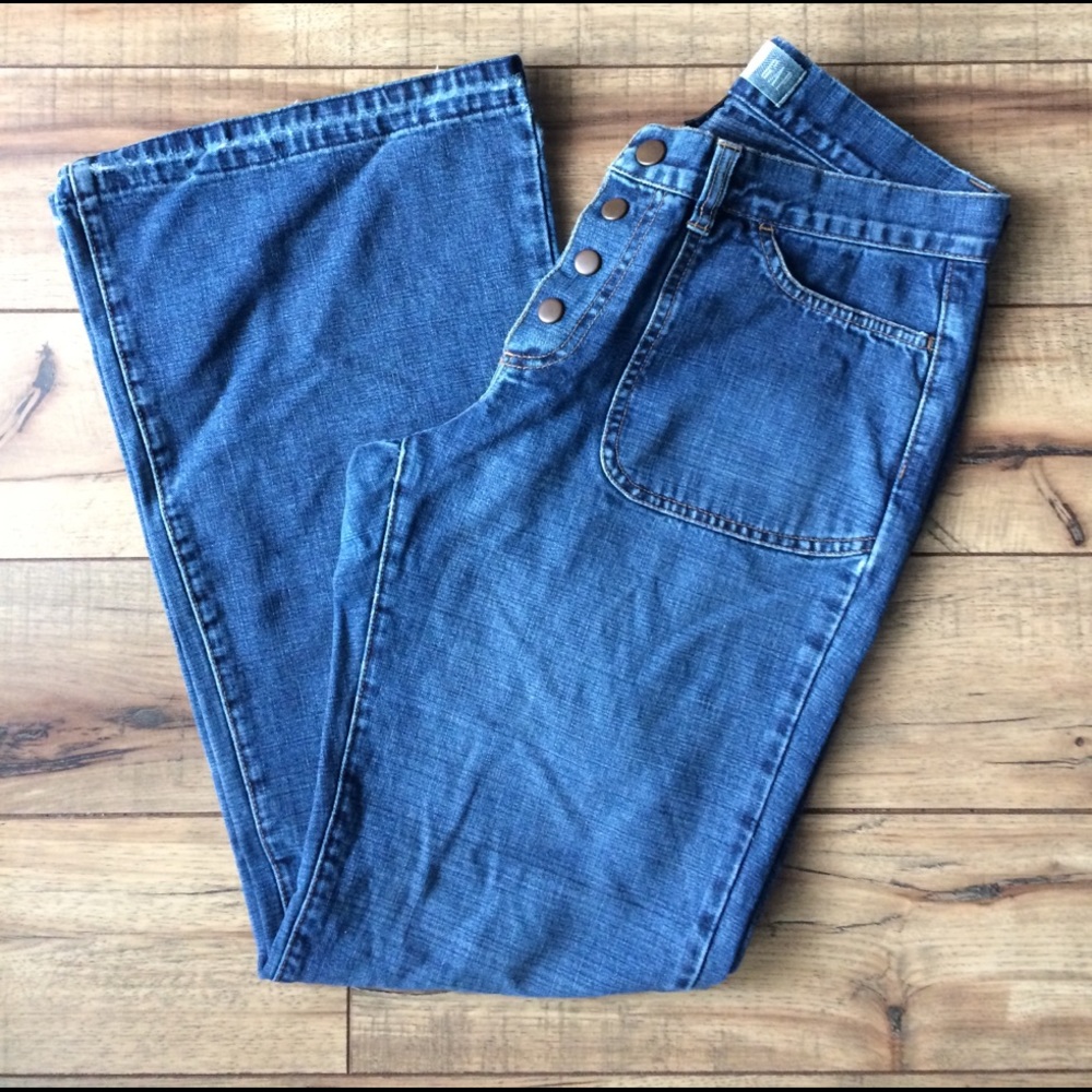 Gap Snap Button Jeans. - image 2