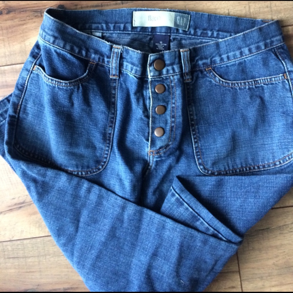Gap Snap Button Jeans. - image 5