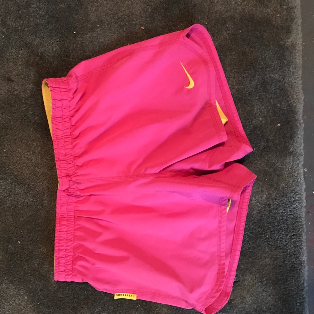 Nike dri-fit live strong athletic shorts XS