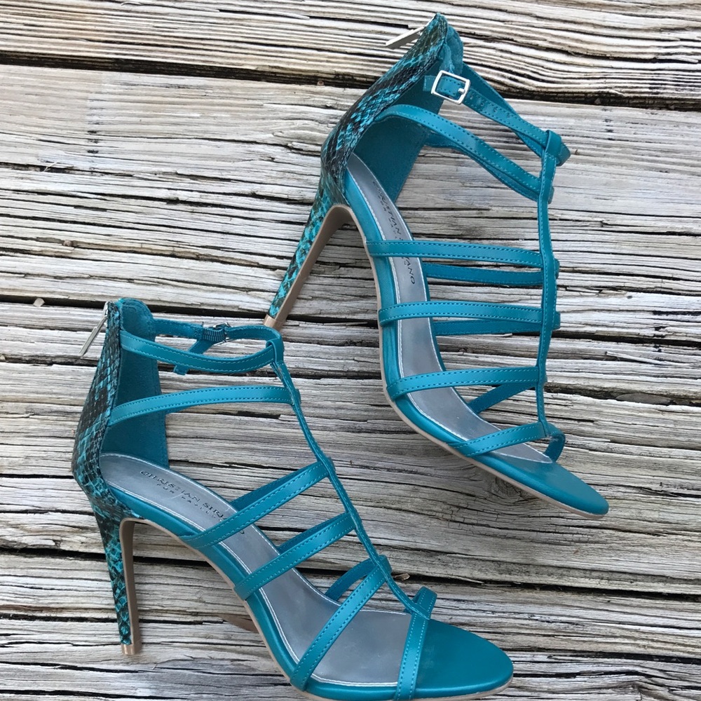 Christian Siriano Caged Sandals NWOT