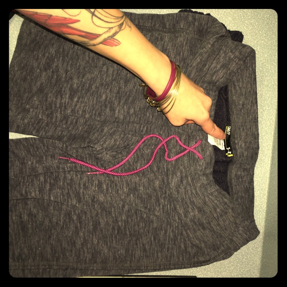 Gray Capri UA sweats