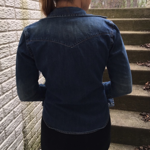 Jean Jacket w/ Converse Patch - Picture 3 of 3