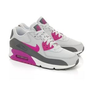 Air Max 90 Essential Pure Platinum Fuchsia Flash