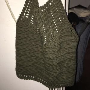 Crop tops and velvet tops