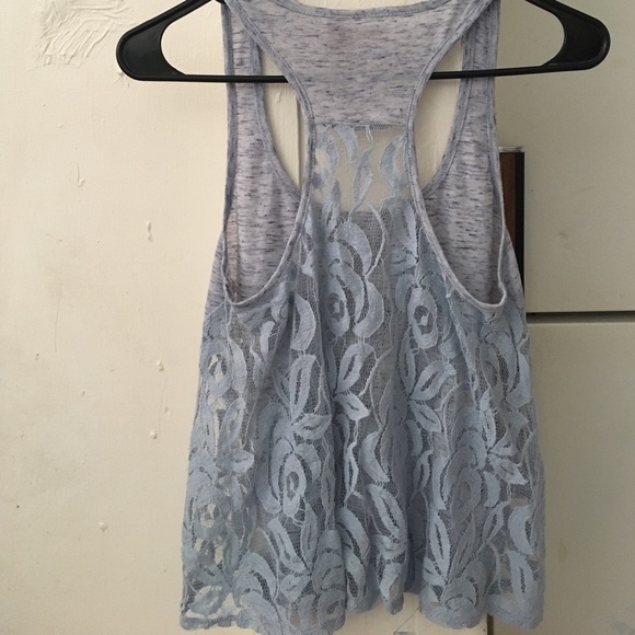 SOLD ON BUNDLE 😘 light blue flowy shirt - Picture 3 of 4