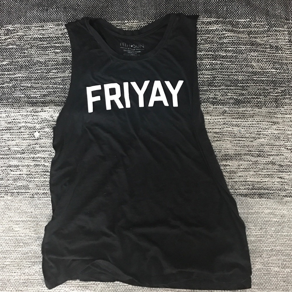 "FRIYAY" tank top👽 💗HOST PICK💗