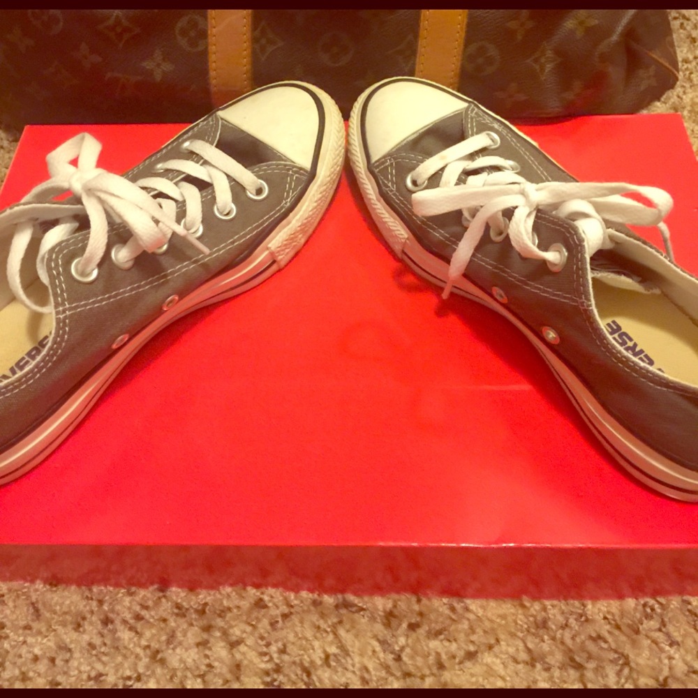 Grey Converse ALL*STARS size 7