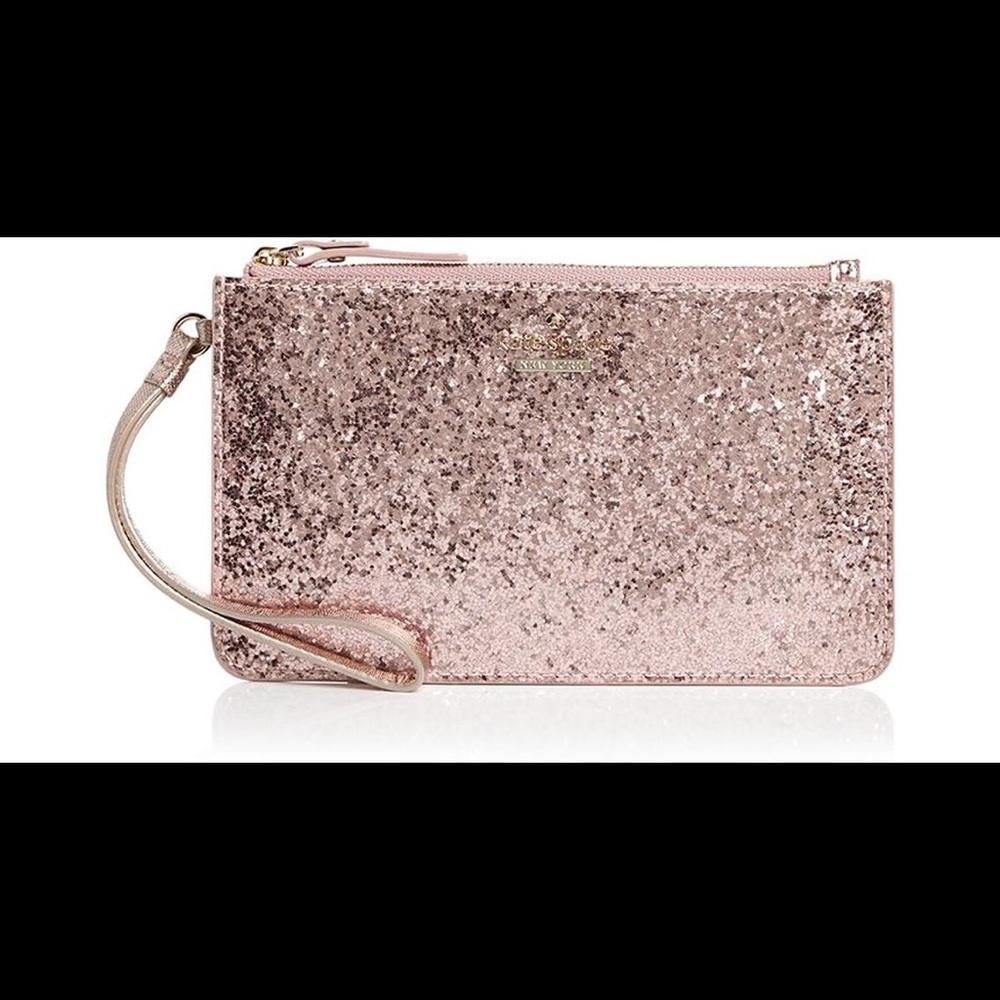 Kate Spade Glitter Bug Slim Bee Wristlet