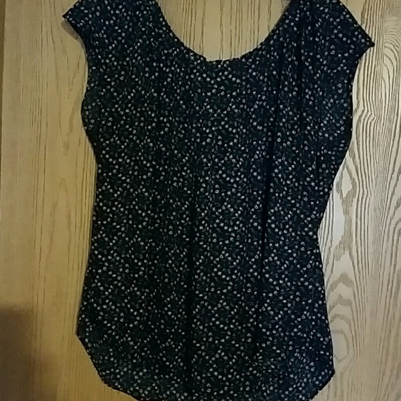 Sort sleeve top - Picture 1 of 3