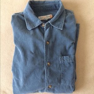 Quick silver button up shirt