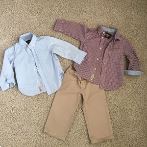 Lot of boys dress clothes
