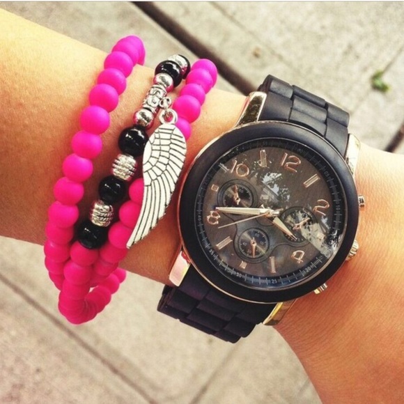 **SALE**Neon Wing Charm Bracelet! - Picture 4 of 4