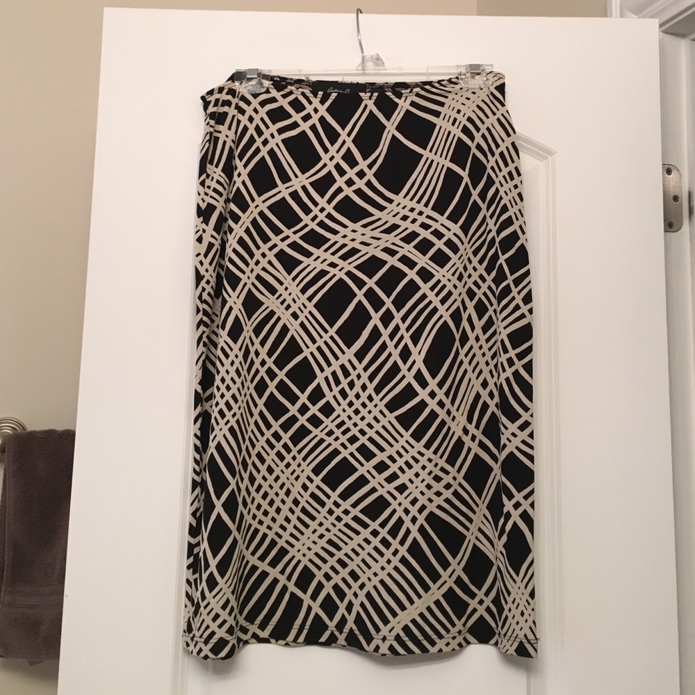 Jersey skirt