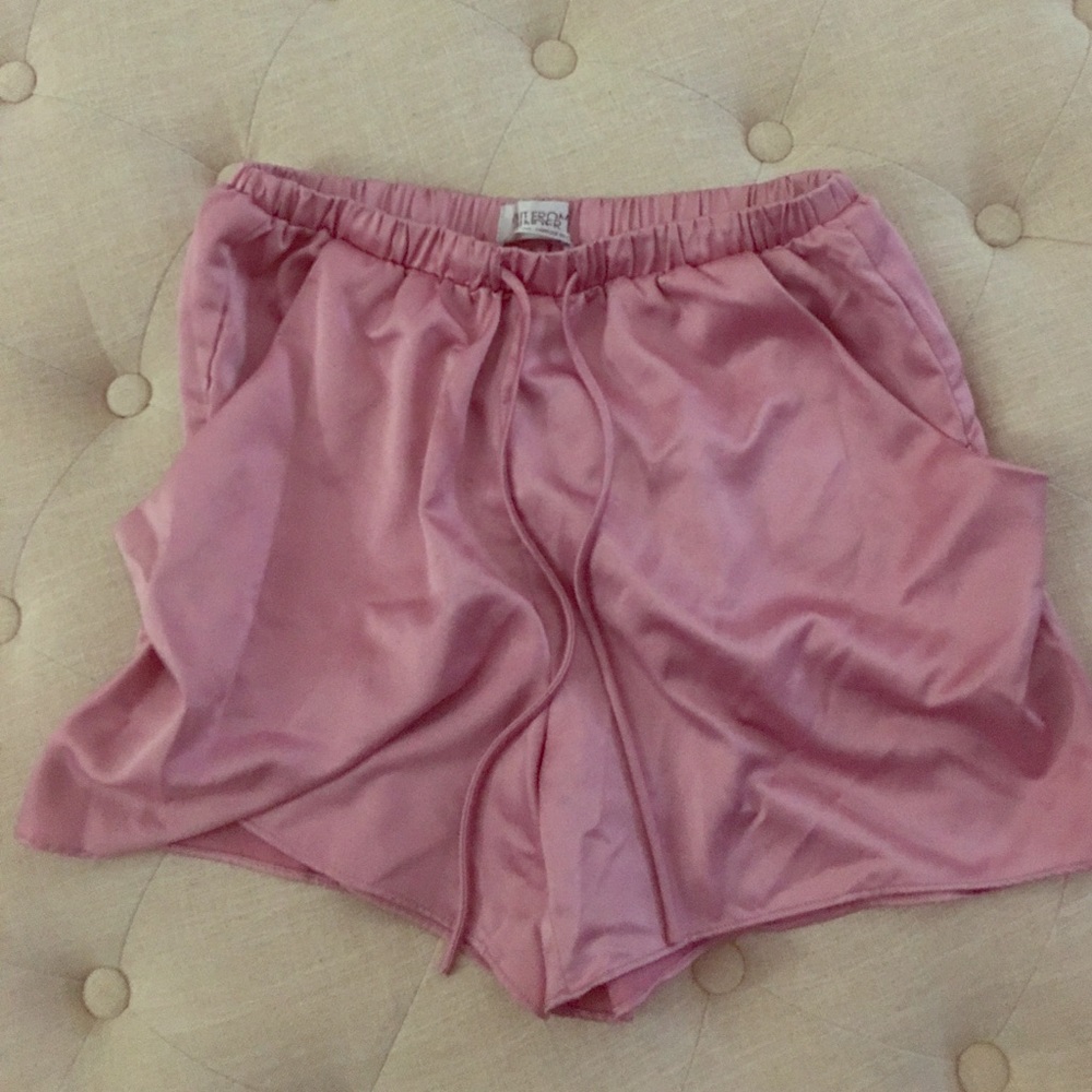 Silk shorts