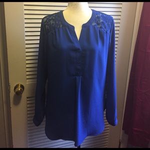 market and spruce vardy embroidery detail blouse