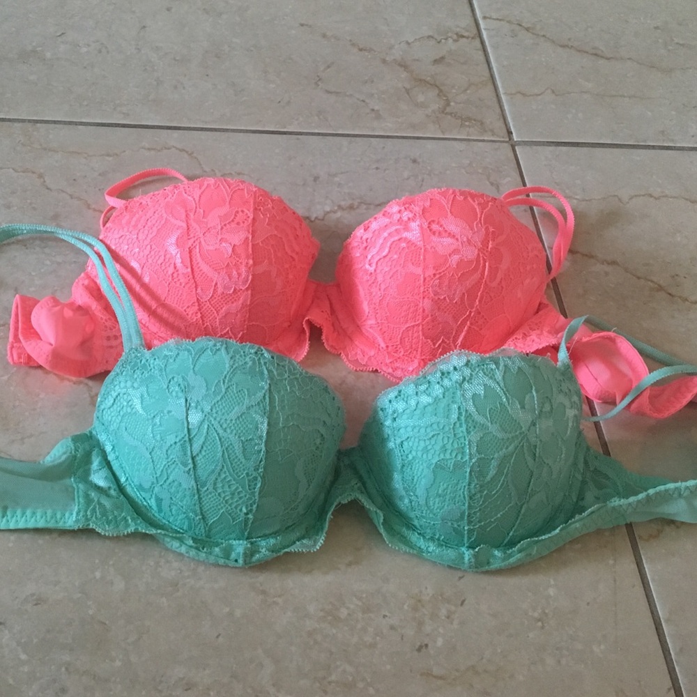 Victoria's Secret Pink bras