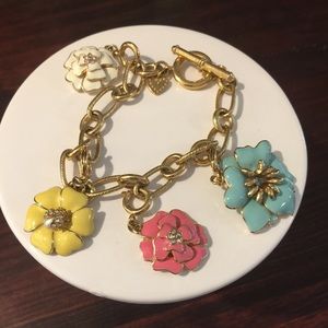 Stella & Dot Bloom Charm Bracelet