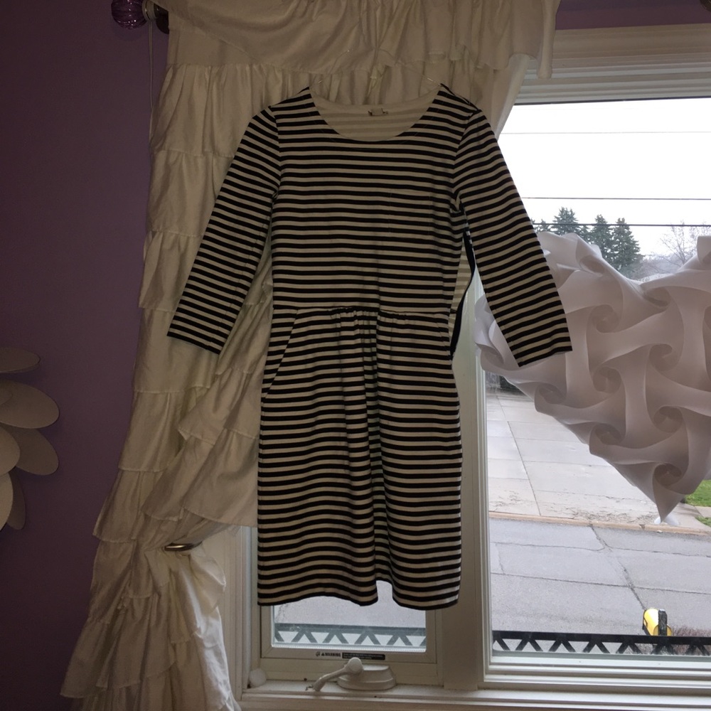 J. Crew Striped dress