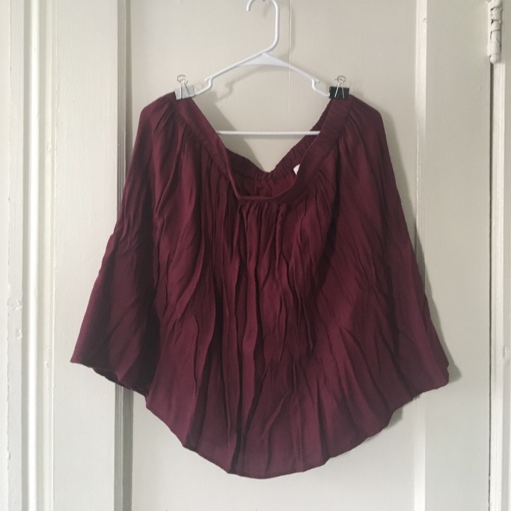 Red/Maroon Skirt