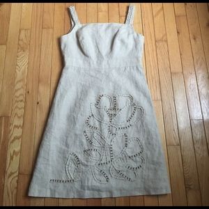 100% linen dress by Donna Ricco/New York
